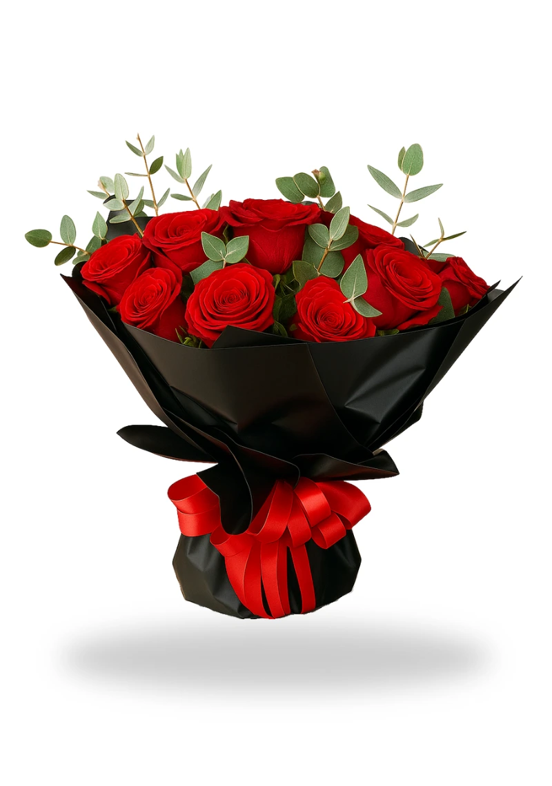 Perfect Red Roses Bouquet